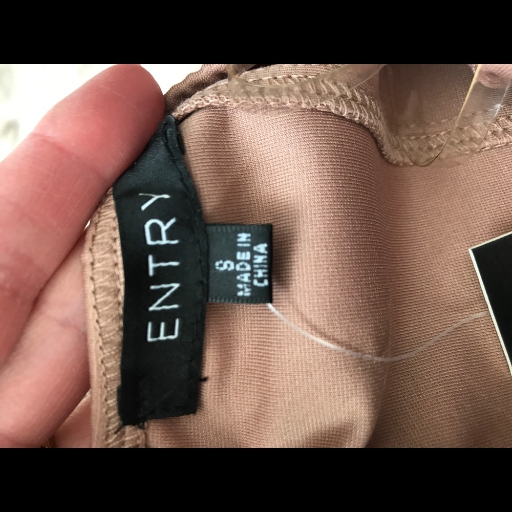 Strapless Button Dress | NWT - Picture 5 of 6